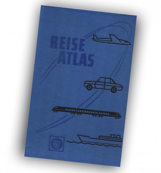 Reise Atlas der Deutschen Demokratischen Republik. OSTALGIE