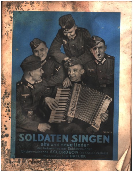 Soldaten singen alte und neue Lieder - um 1950
