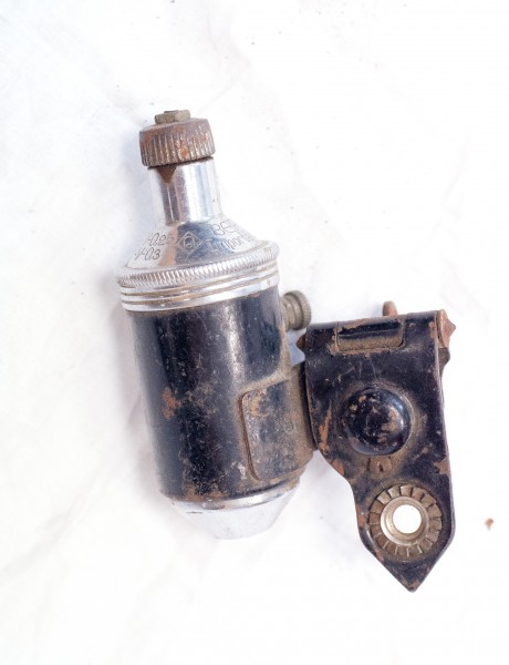 alter gebr. Berko Fahrraddynamo abs. Vintage Rockabilly Charkter