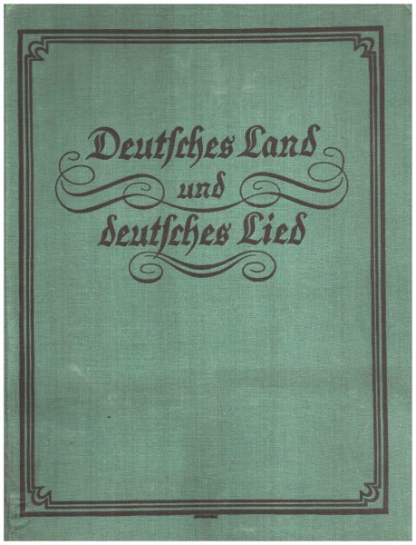 Deutsches Land und deutsches Lied Broschiert – 1920iger
