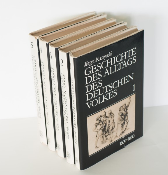 Geschichte des Alltags des Deutschen Volkes in 5 Bänden