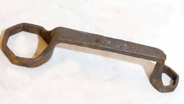 Antiker Ringschlüssel Schraubenschlüssel Bordwerkzeug Oldtimer. 36 55